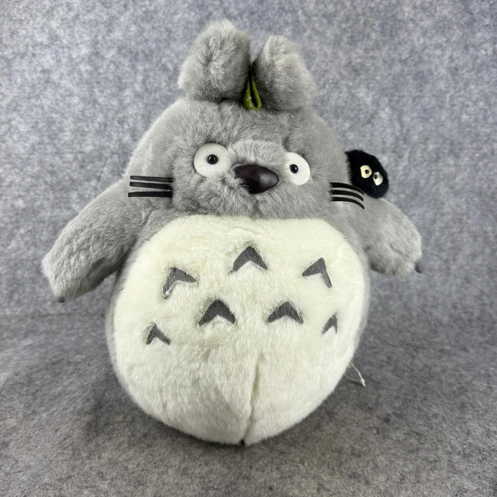 Totoro & Susuwatari Studio Ghibli Plush Nibariki Tokuma Shoten 1999  15
